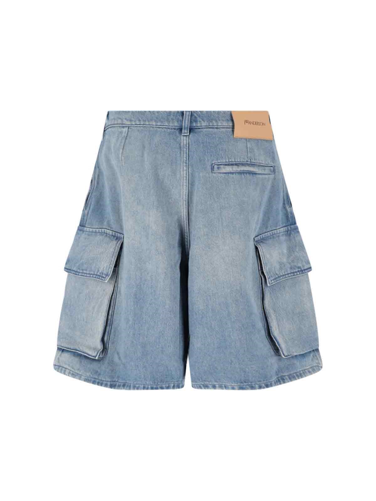 J.w. anderson Denim cargo shorts available on SUGAR - 171134