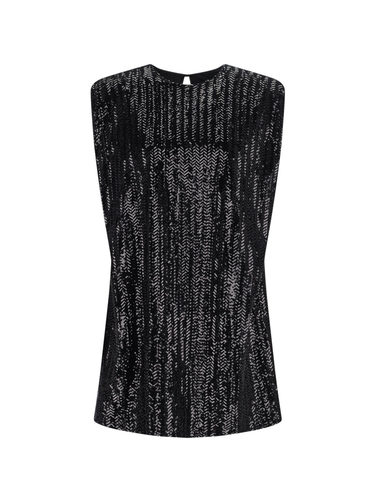 Shop Golden Goose Sequin Mini Sheath Dress In Black