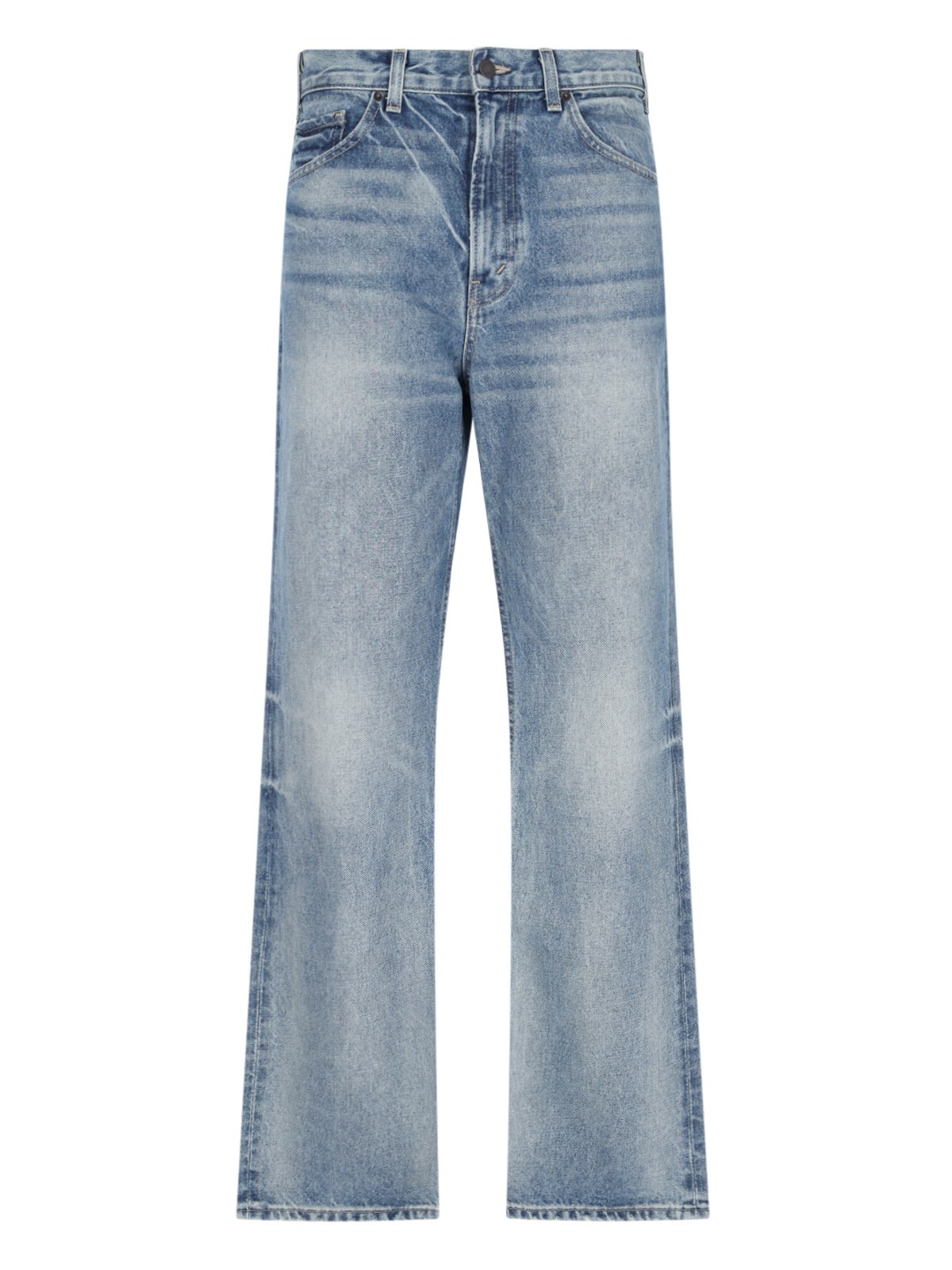 Shop Nili Lotan "mitchell" Straight Jeans In Blue