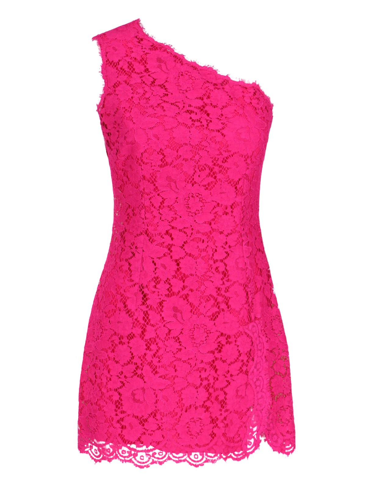 Shop Dolce & Gabbana Mini Sheath Dress In Pink