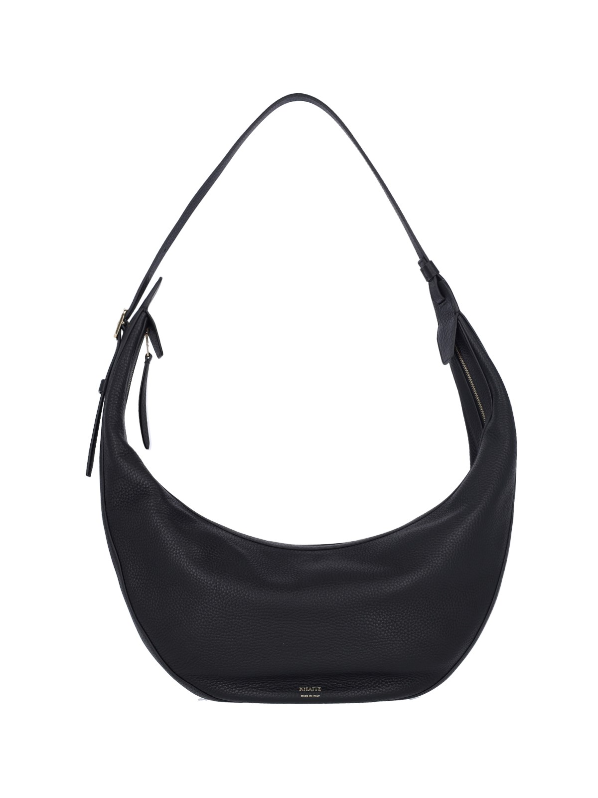 Khaite 'augustina Hobo' Shoulder Bag In Black