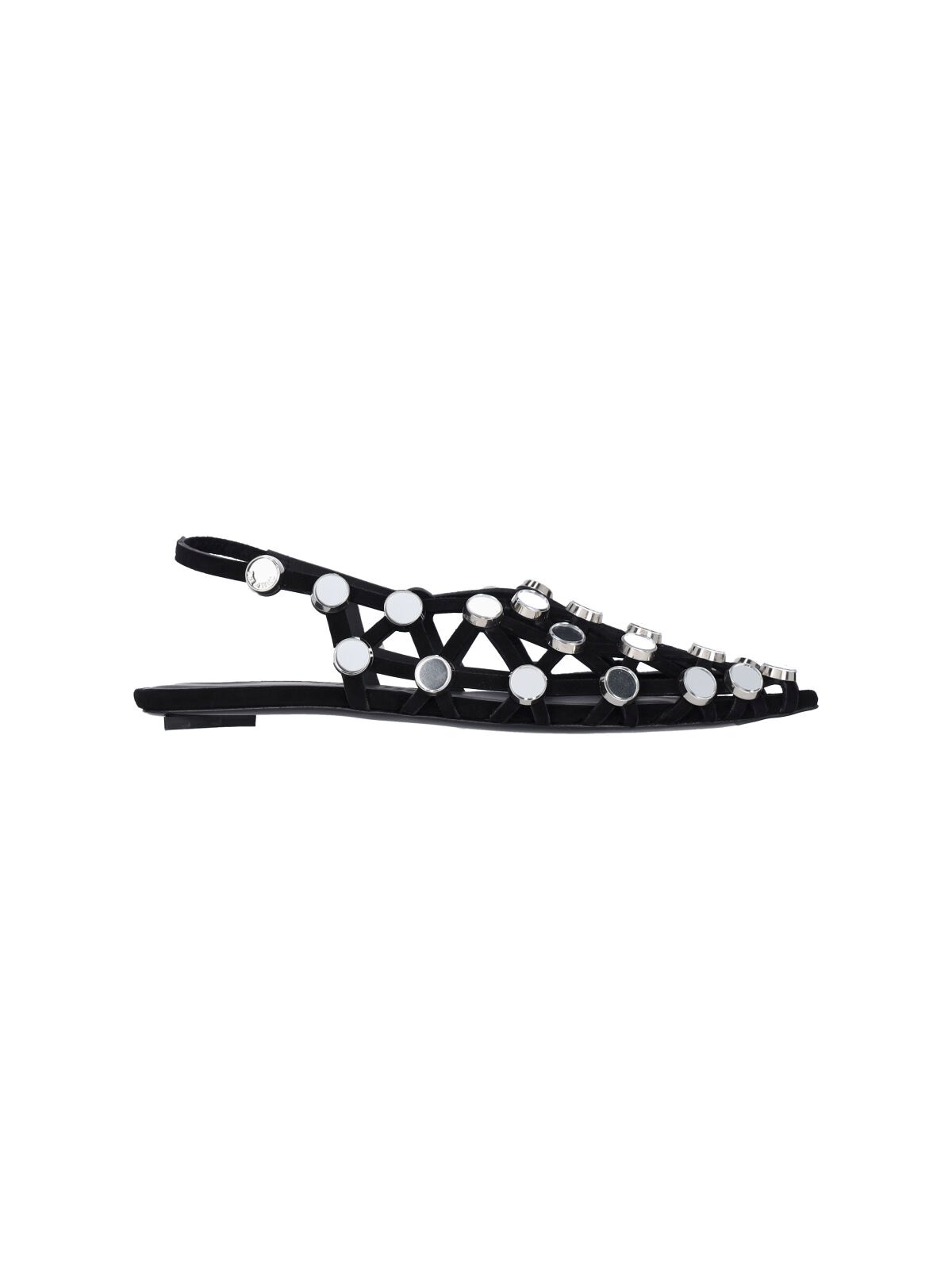 The attico Slingback ballet flats with 
