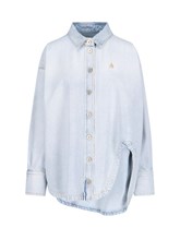 The attico 'diana' shirt jacket available on SUGAR - 171803