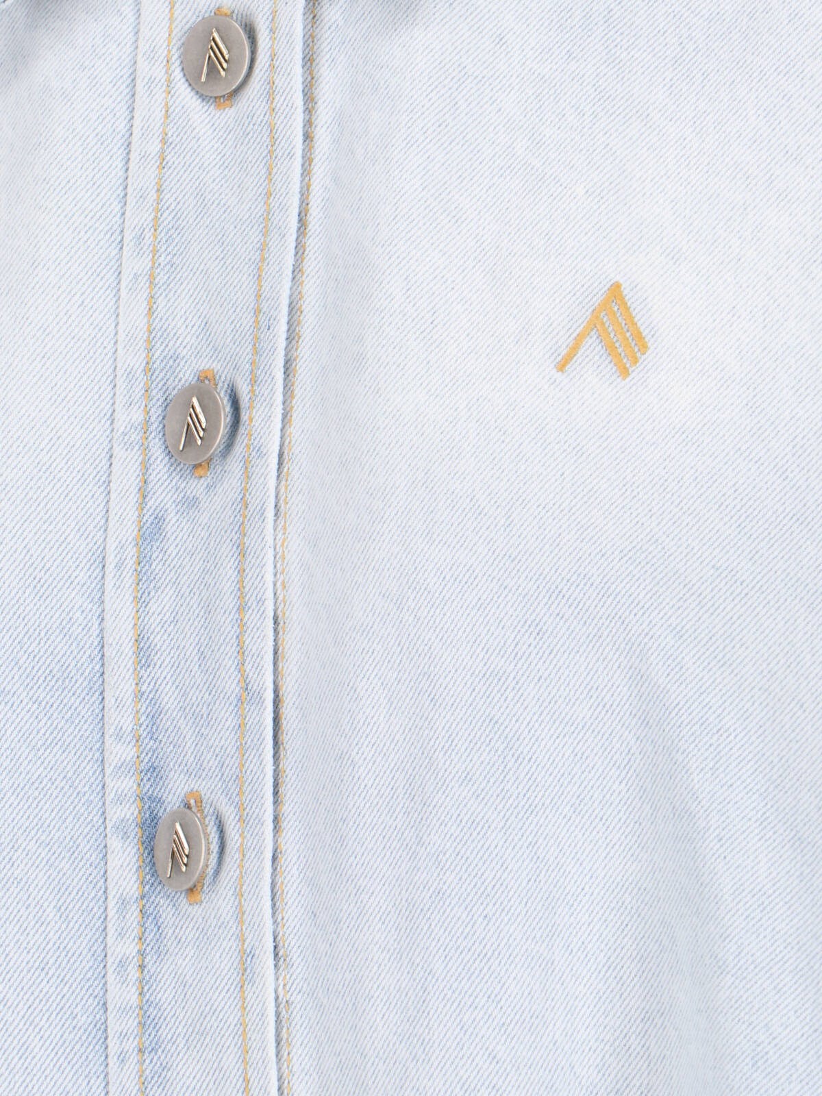 ジャケット THE ATTICO LOGO SHIRT DIANA JACKET The Attico Jacket Shirt 