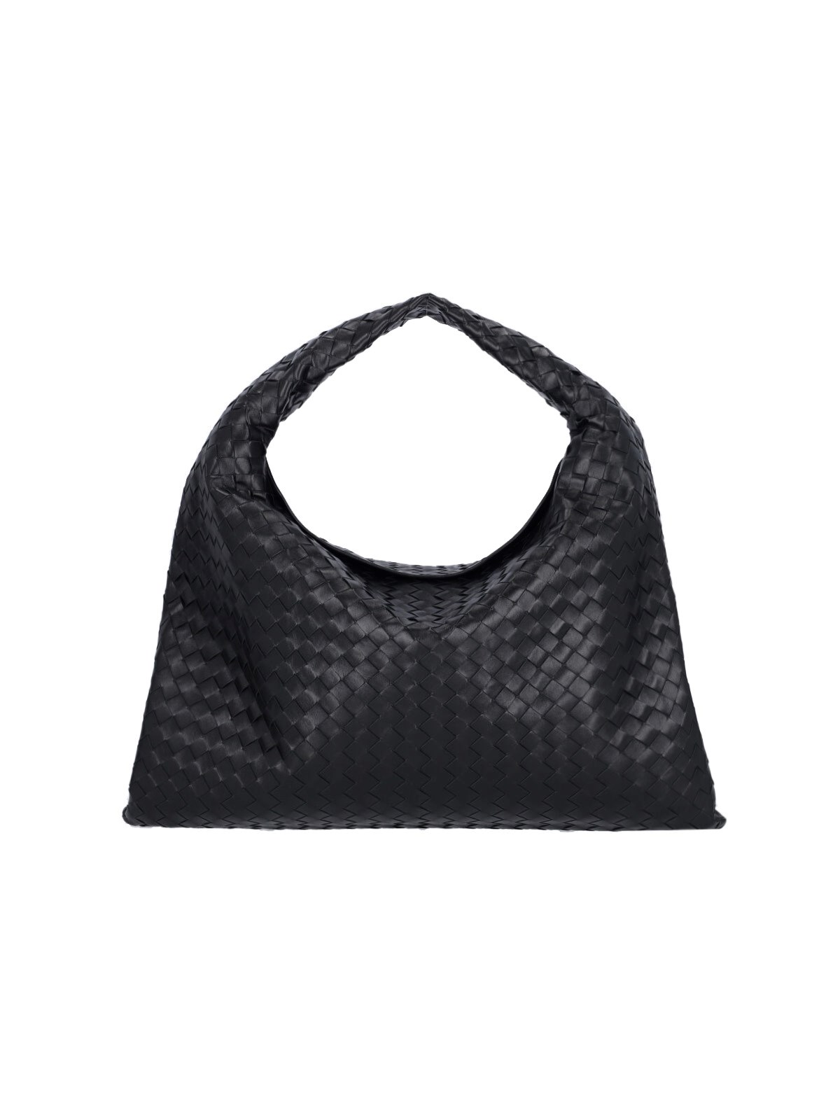 Shop Bottega Veneta 'hop' Large Shoulder Bag In Black  