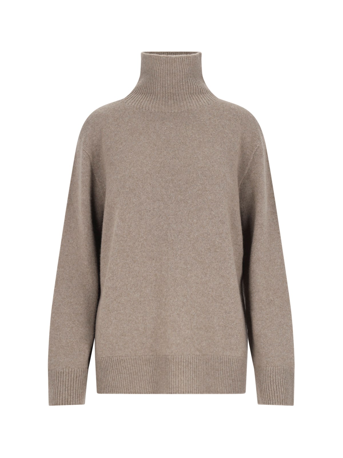 Shop The Row Turtleneck Sweater In Brown