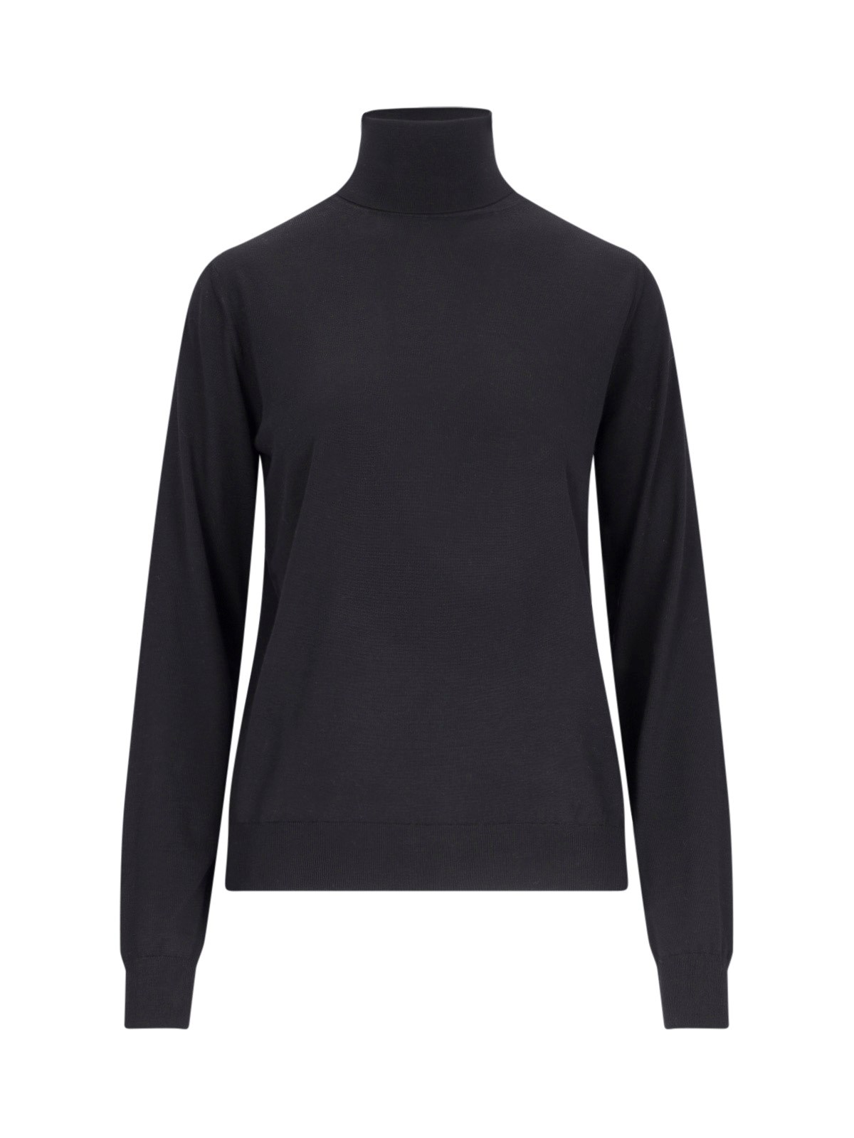 Shop The Row 'heva' Classic Turtleneck In Black  