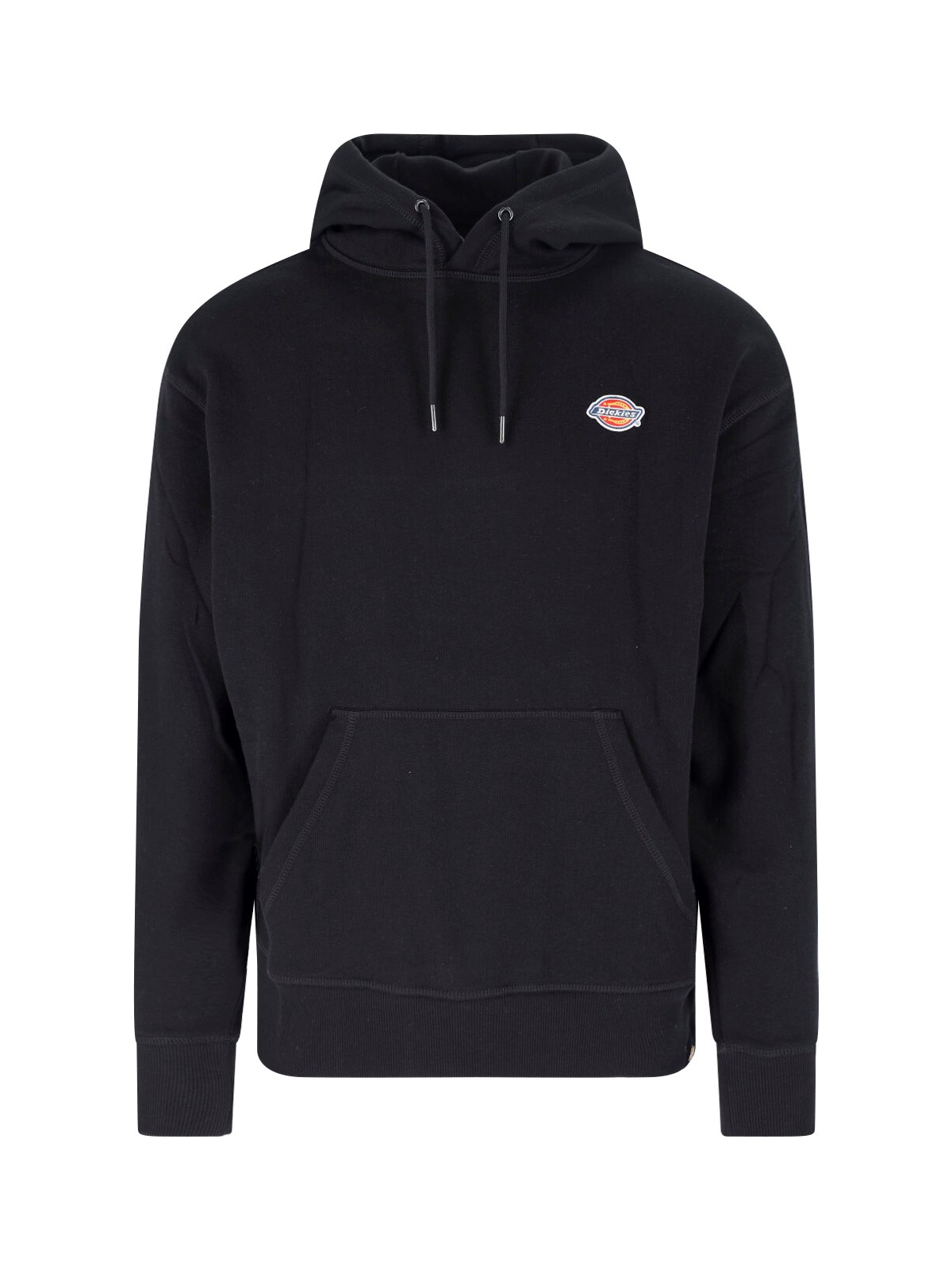 Dickies Chest Hit Logo Hoodie In Black
