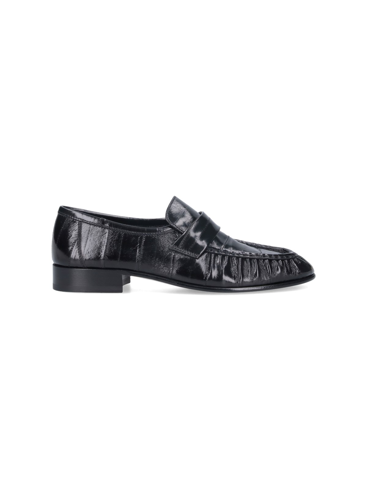 Shop The Row Loafers With Band In Black  