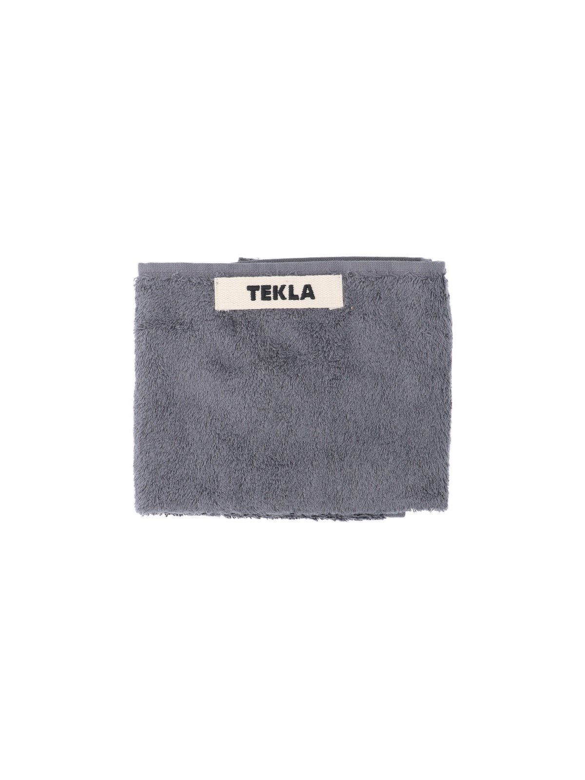 Tekla 'charcoal Grey' Guest Towel In Gray