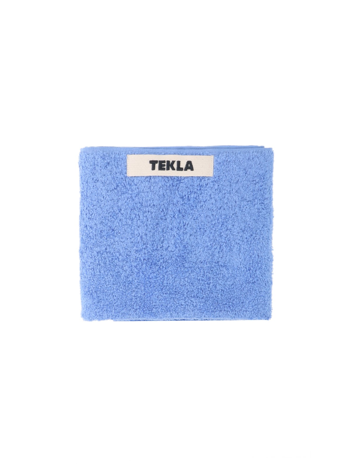 Shop Tekla Guest Towel In Blue