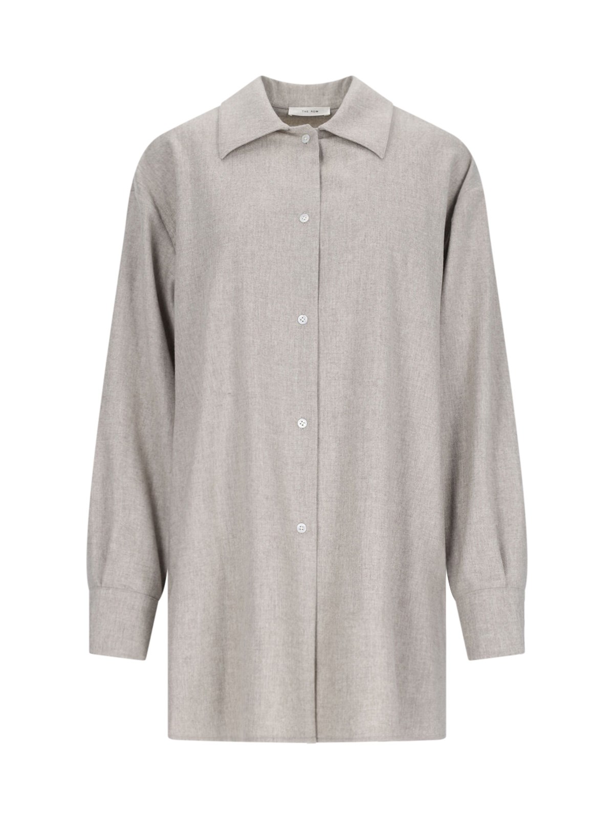 THE ROW WOOL AND CASHMERE SHIRT 