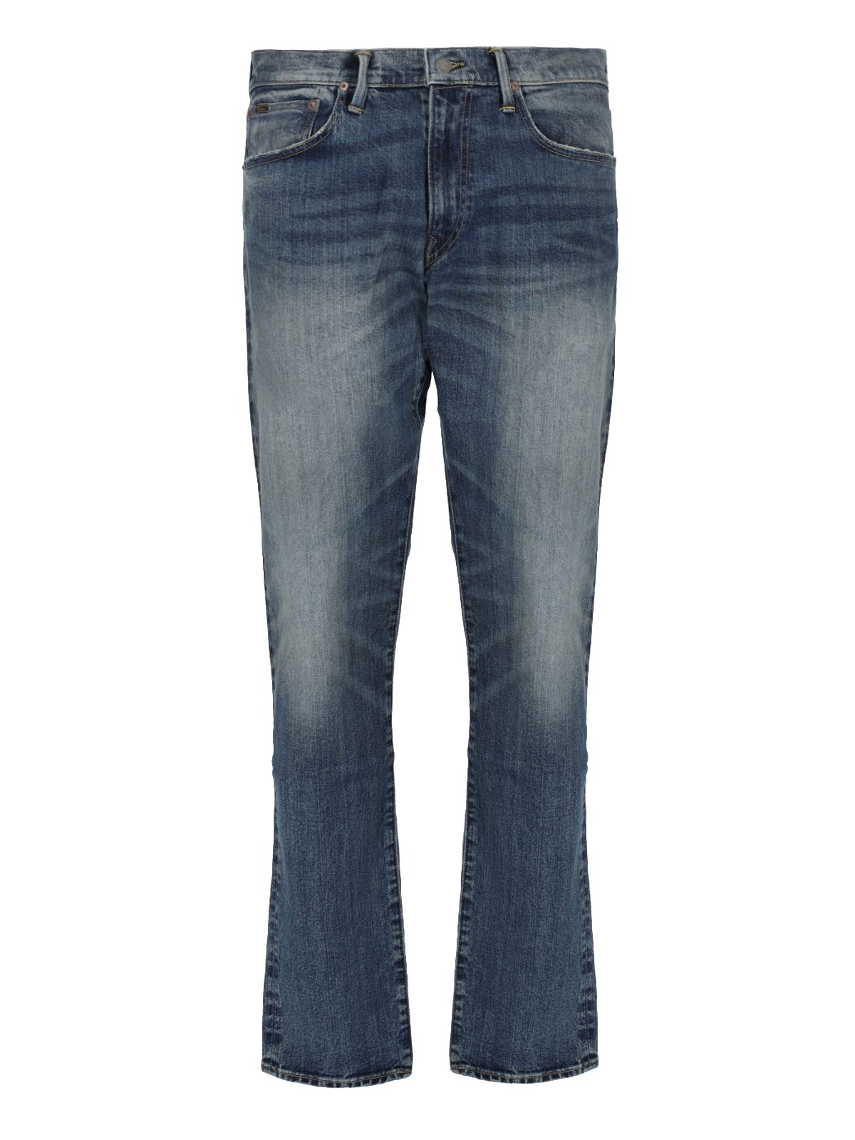 Shop Polo Ralph Lauren Straight Jeans In Blue