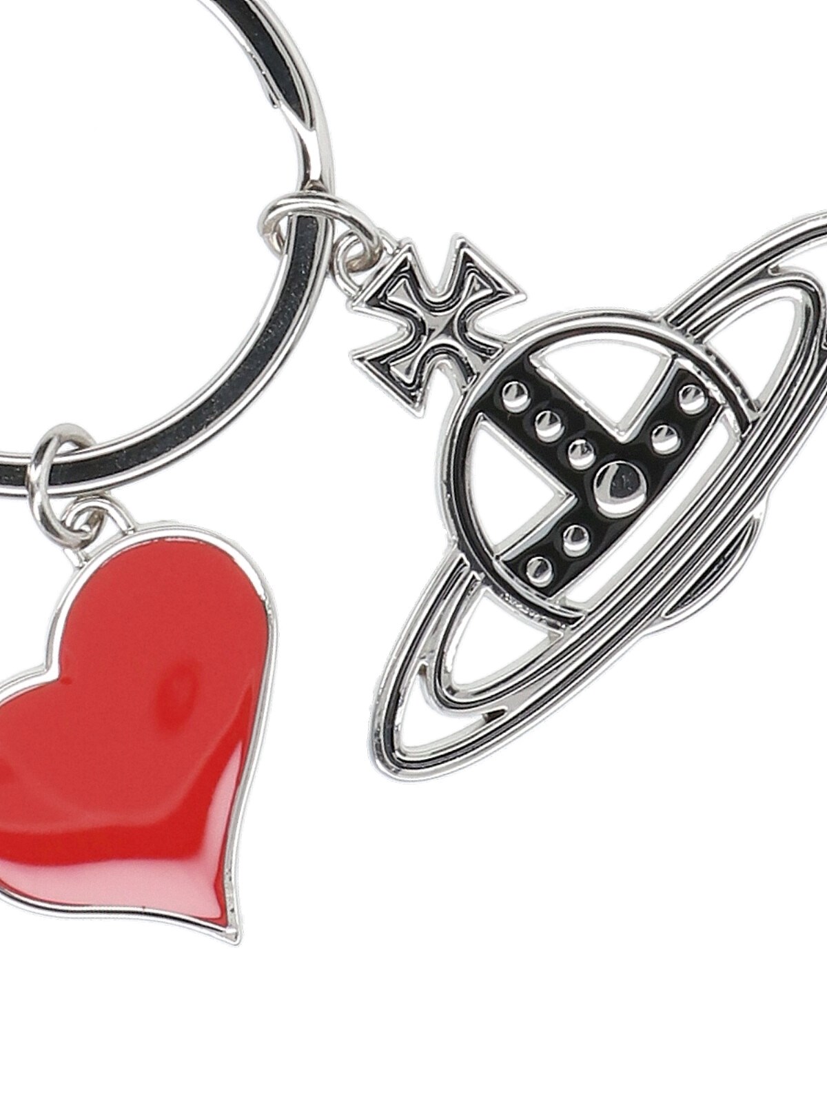 ★Vivienne Westwood★ I LOVE ORB 8203011EU S001O G301 Vivien Vivienne Westwood I Love Orb bag charm for Women - Black in