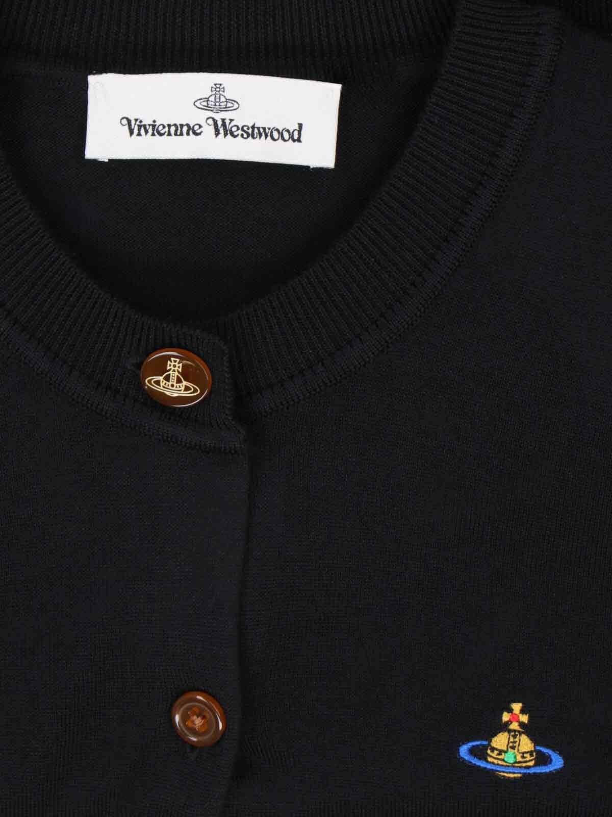 Vivienne westwood Logo crop cardigan available on SUGAR - 173310