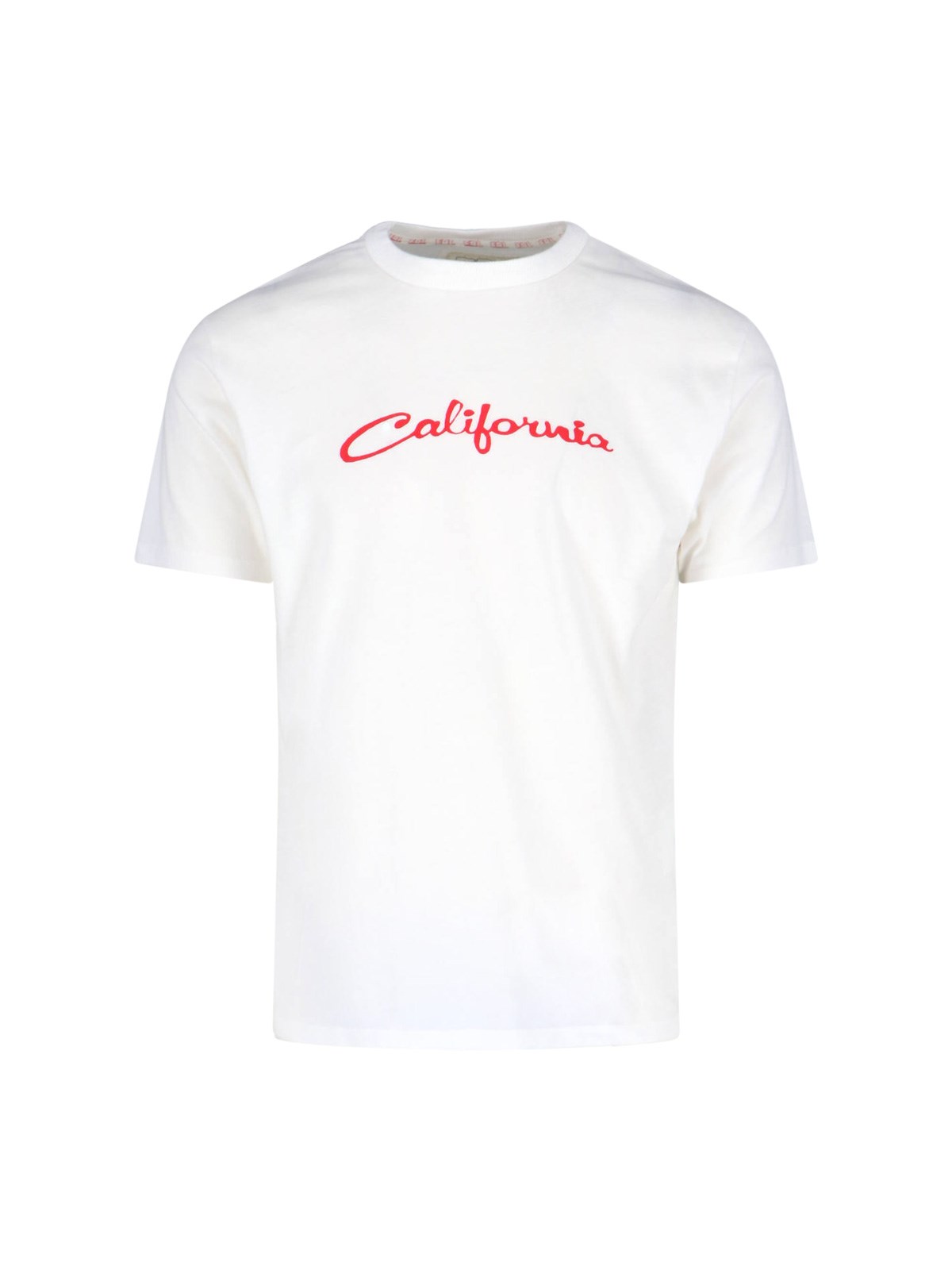 Erl Cotton T-shirt In White