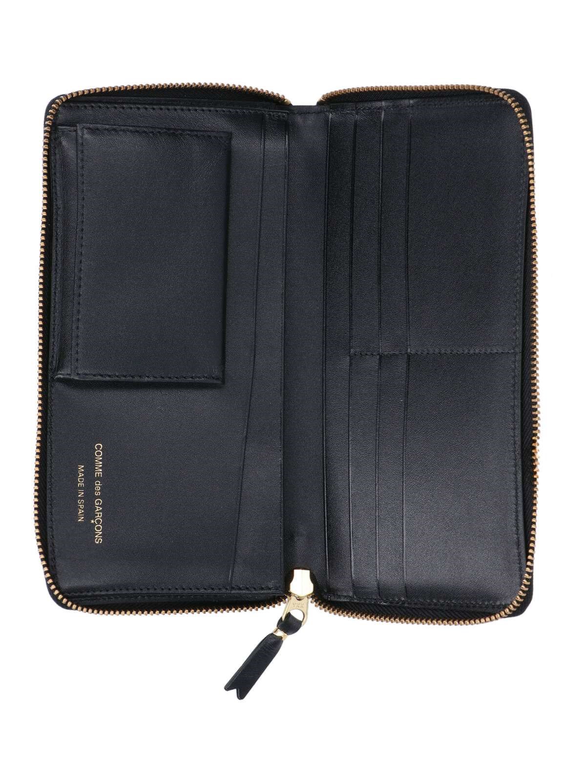 Comme des garcons wallet Polka dot zip wallet available on