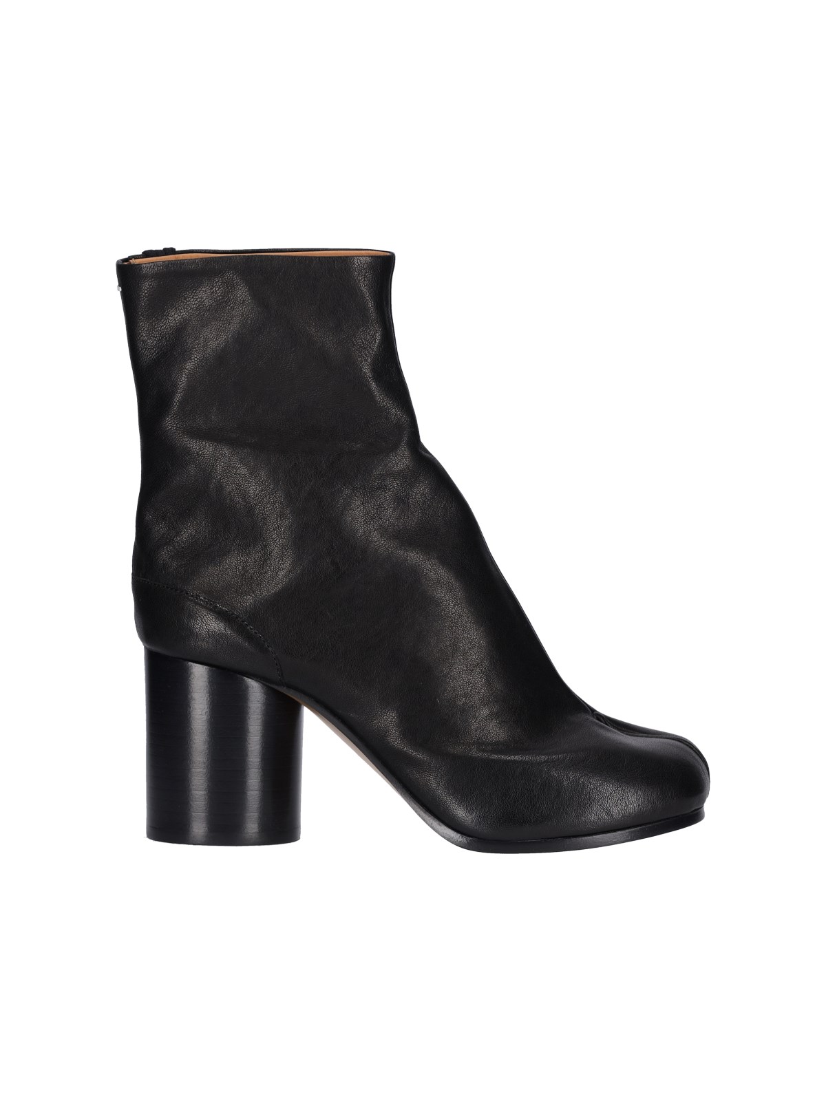 Shop Maison Margiela 'tabi' Ankle Boots In Black  