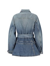 Alaïa Denim jacket with belt available on SUGAR - 173641