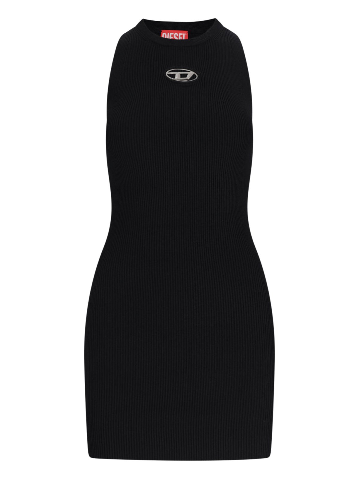 Shop Diesel 'm-caddix' Mini Dress In Black