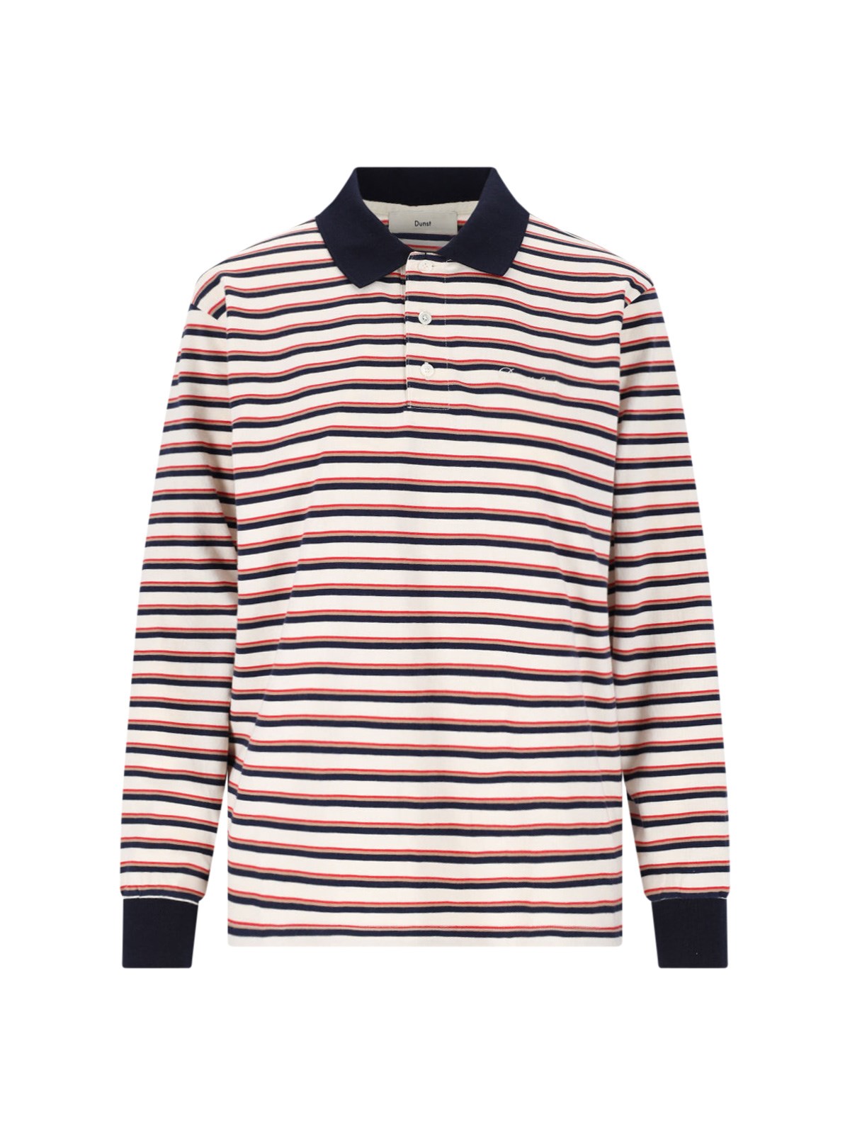 Dunst 'unisex' Striped T-shirt In White