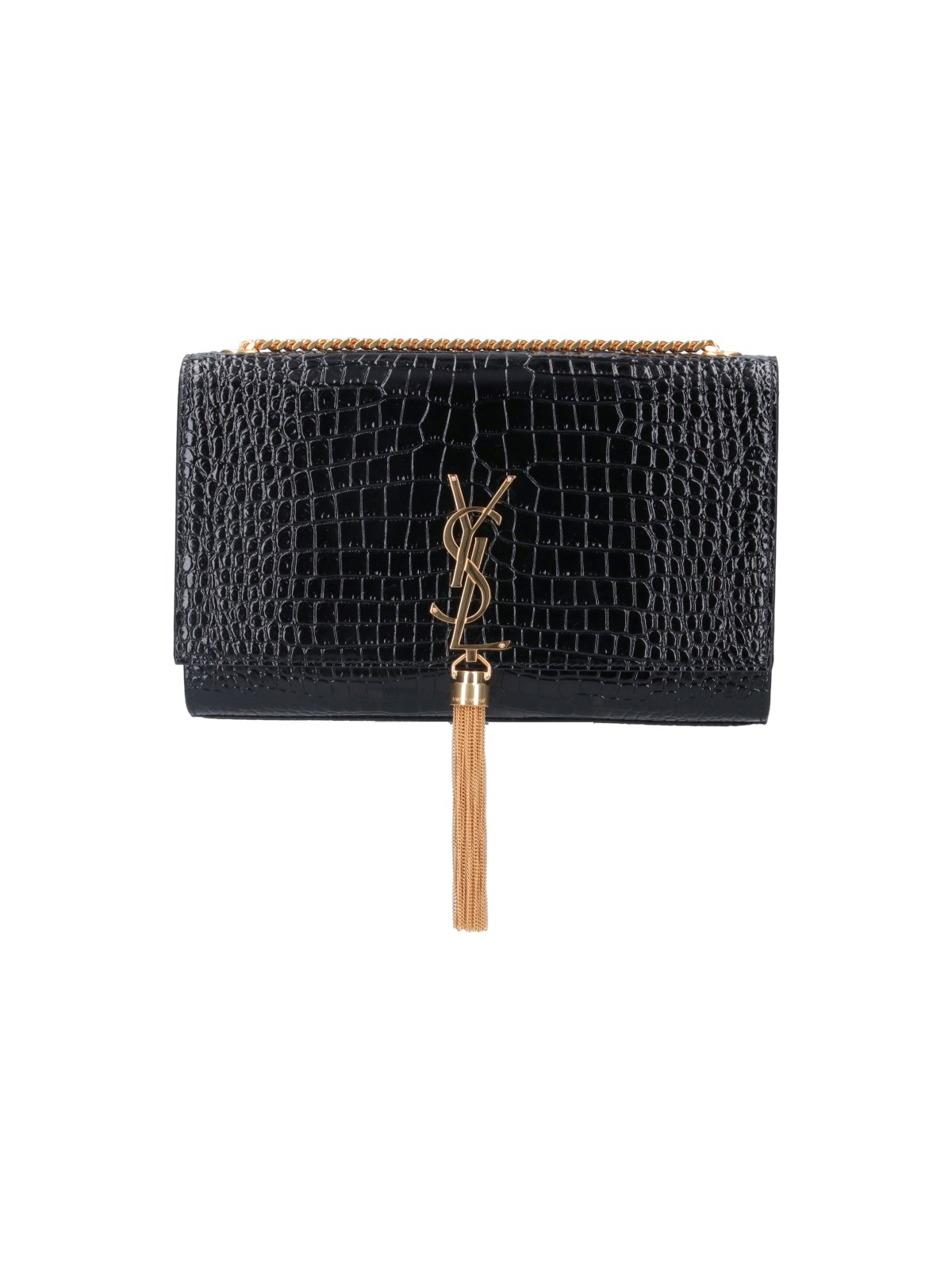 Saint Laurent Medium Handbag "kate" In Black