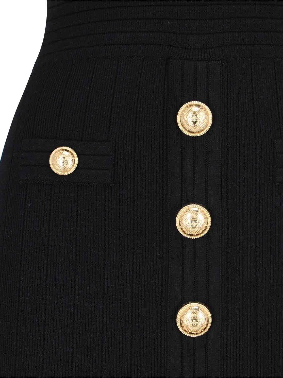 Balmain DF1LBA22DE536FC 関税送料込 Balmain black and white blazer sz US 8 (40) NWT | eBay