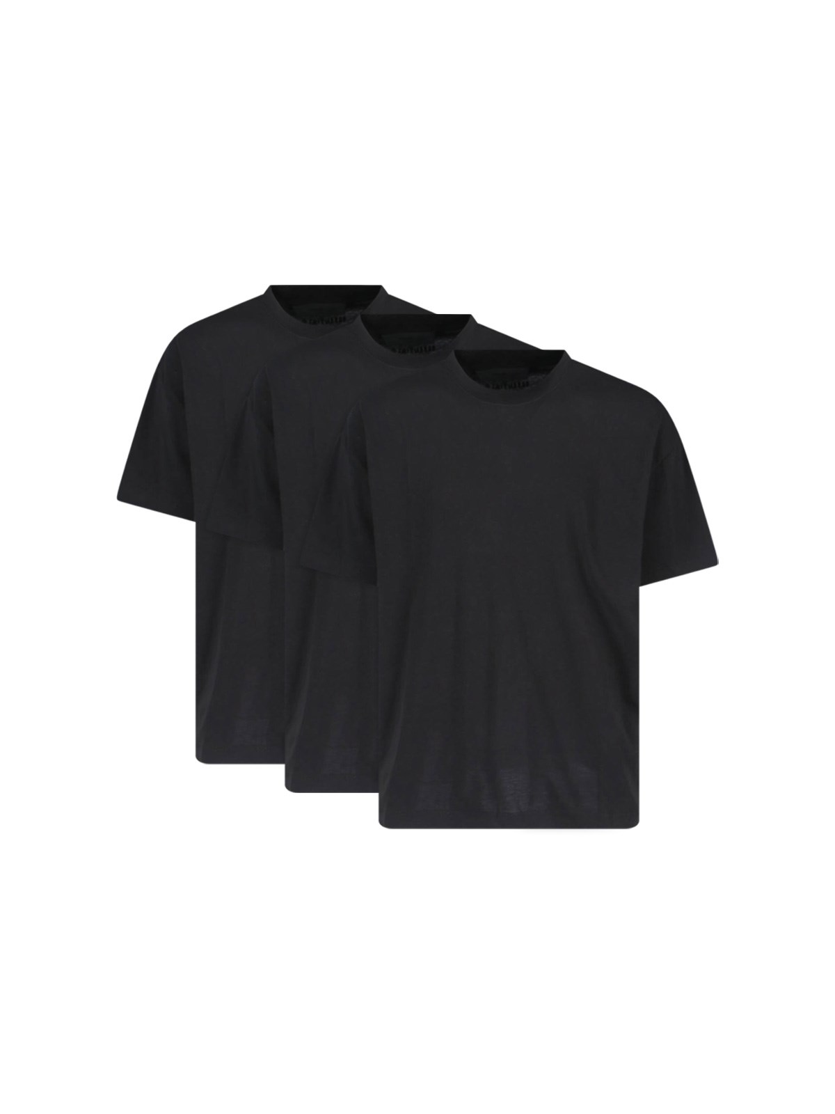Essentials '3-pack Essential' T-shirt Set In Black