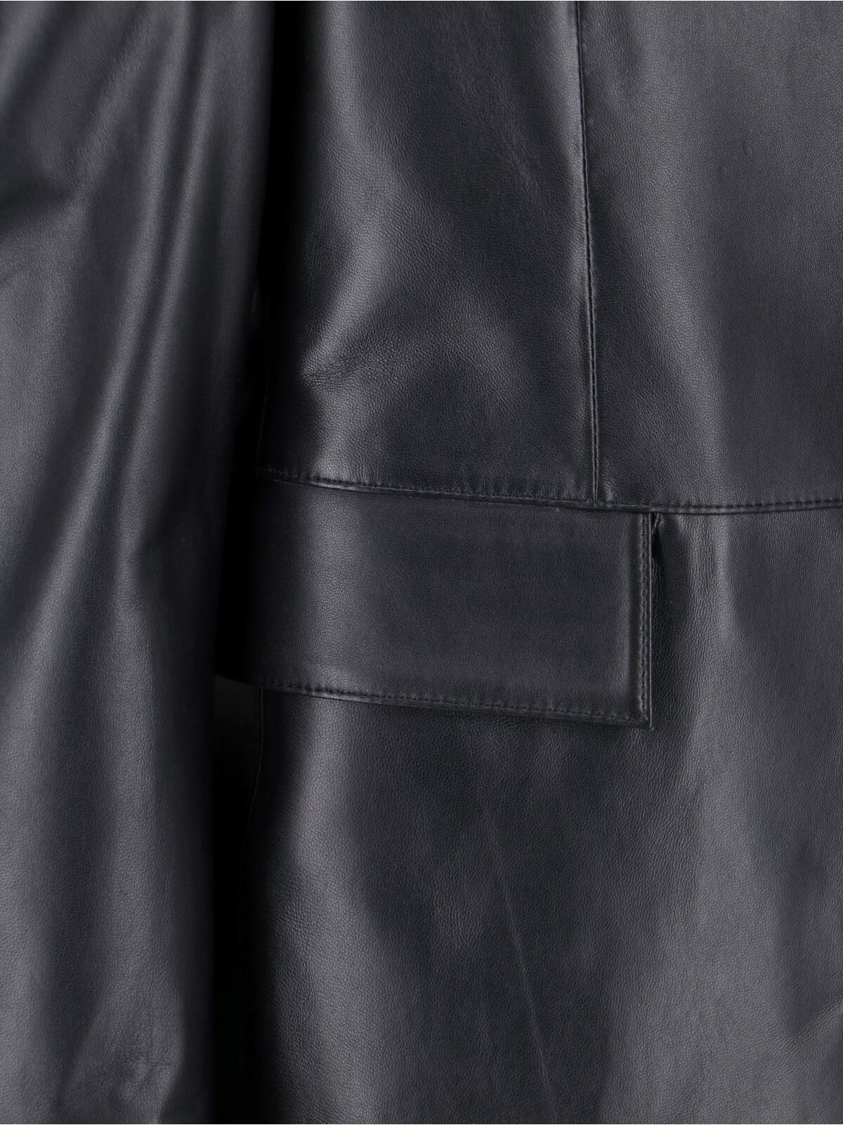 Tonywack Single-breasted leather jacket available on SUGAR