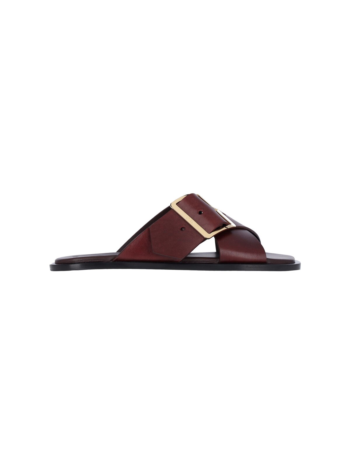 Shop Loewe Sandals With Straps "petal" In Red