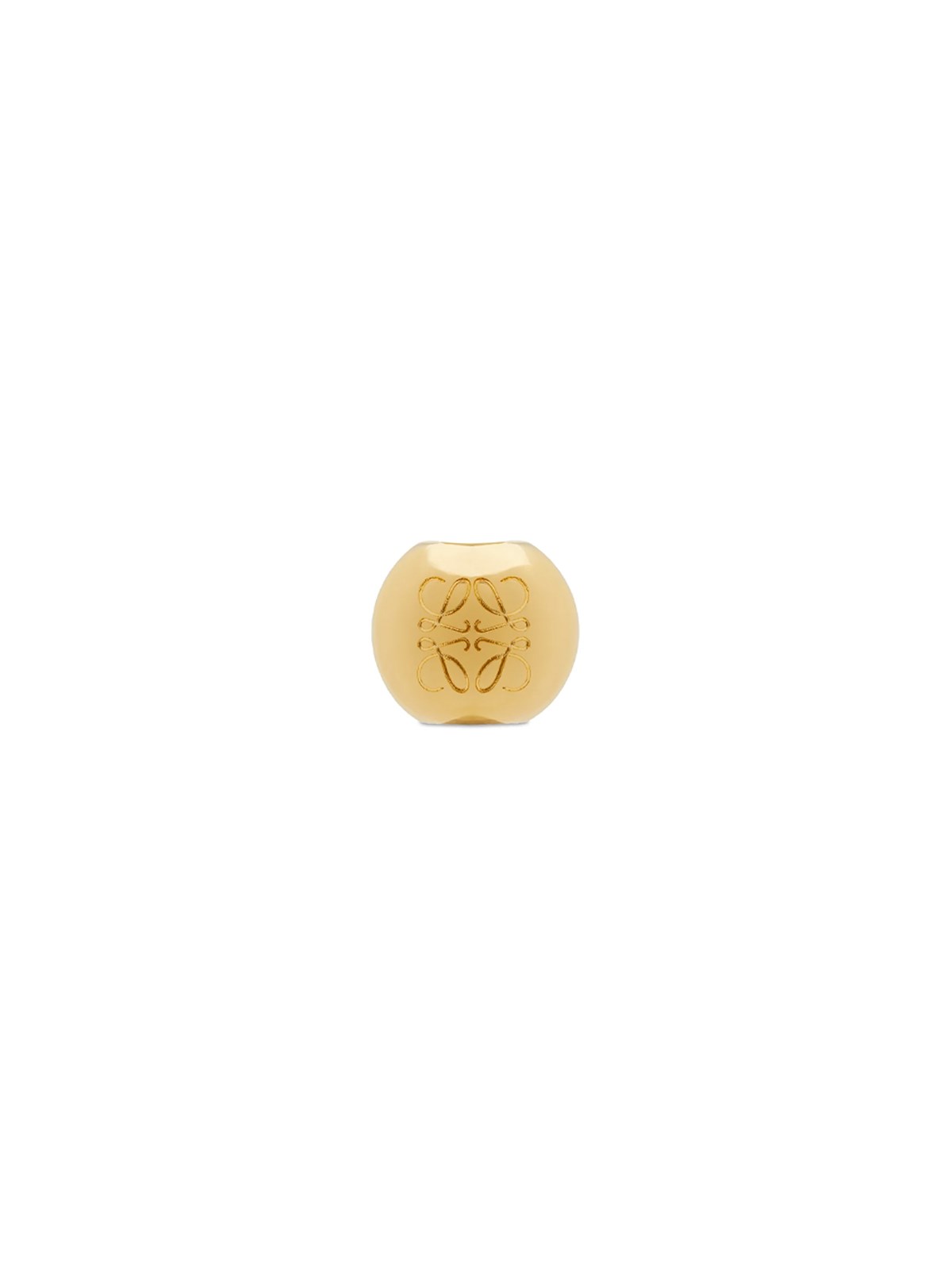 Loewe Nut Charm "pebble" In Gold