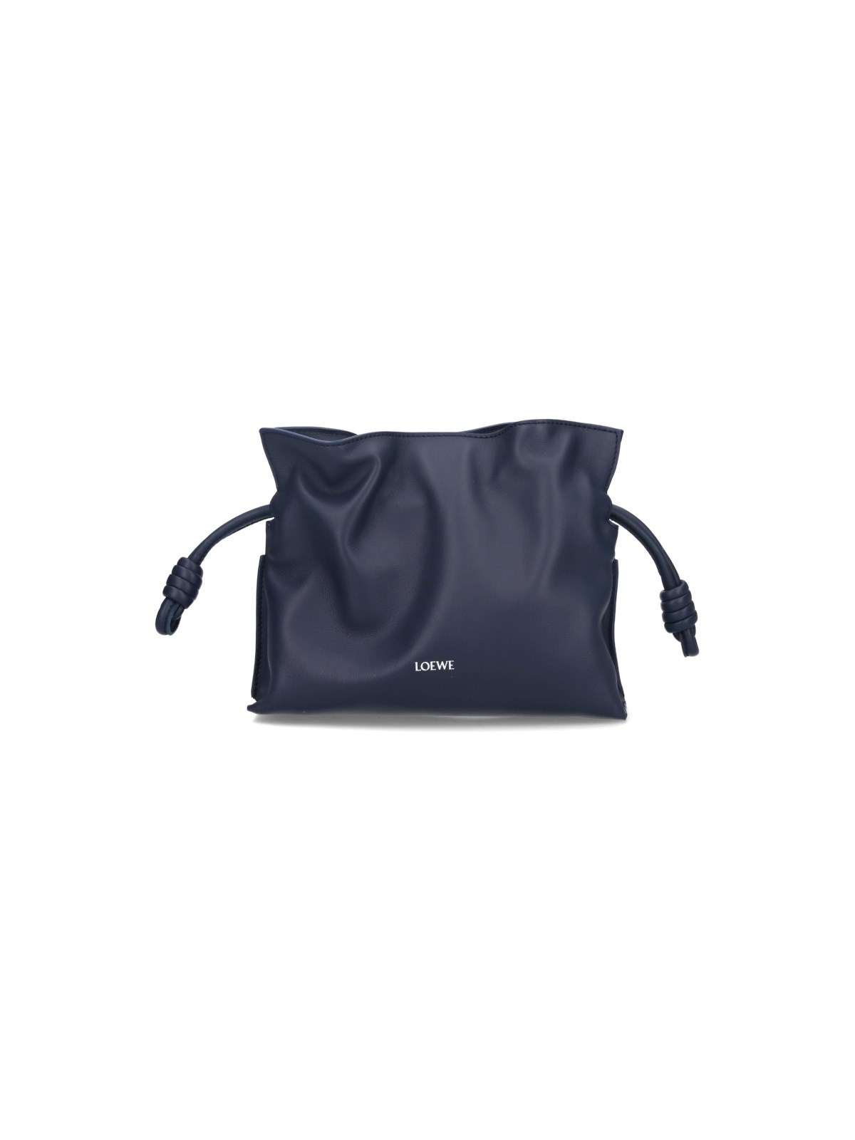 Shop Loewe "flamenco Clutch" Mini Bag In Blue