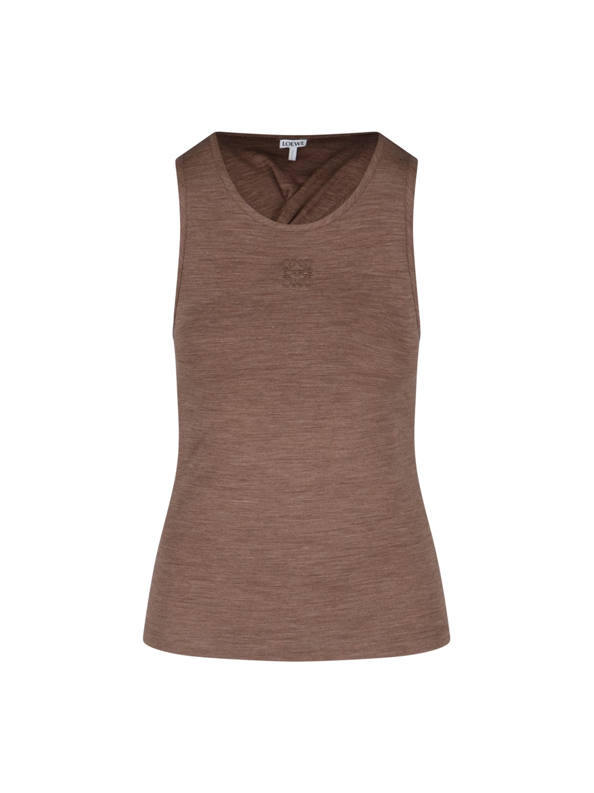 LOEWE 'ANAGRAM' KNIT TANK TOP