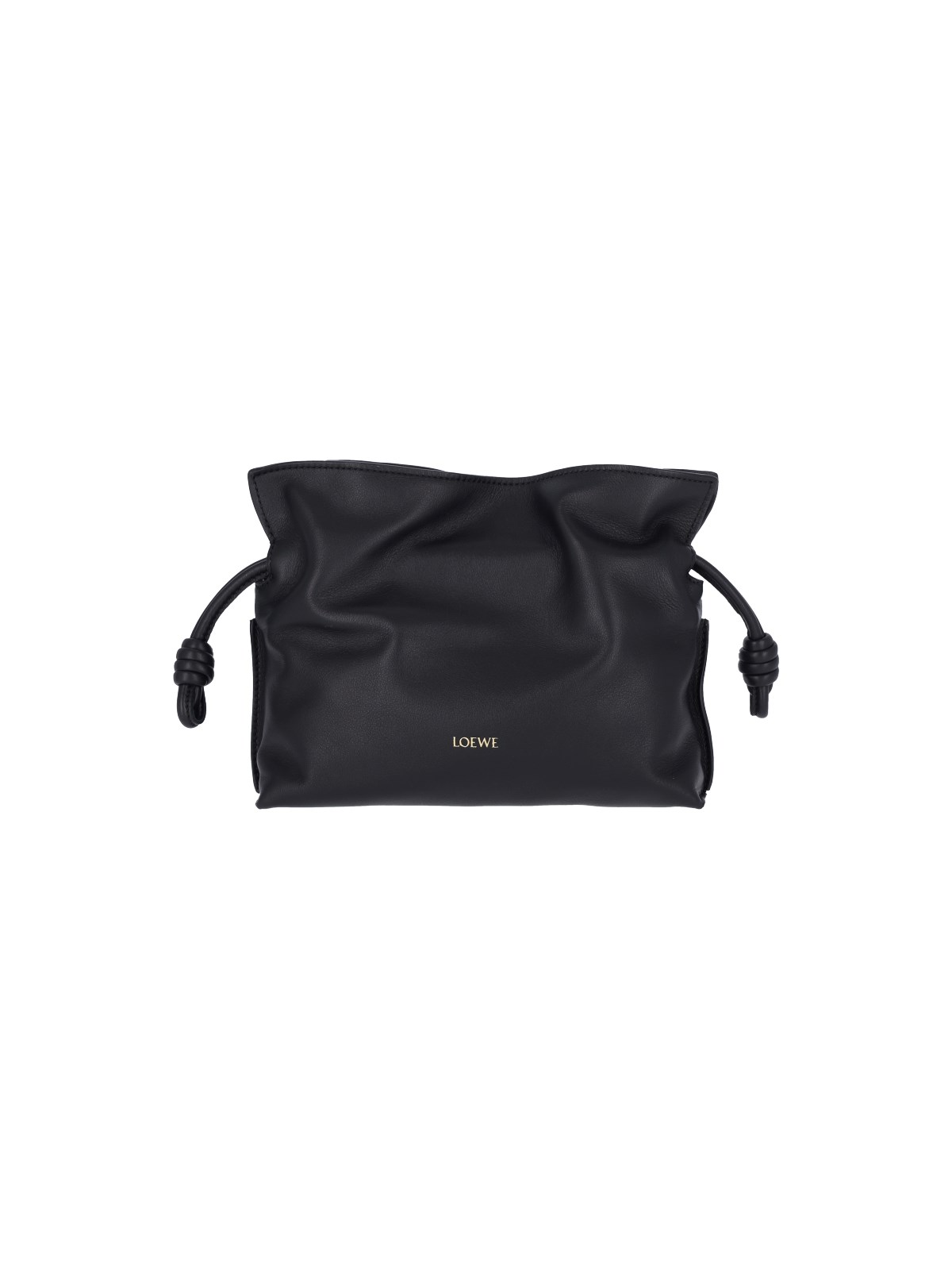 Shop Loewe 'flamenco' Mini Pouch In Black  