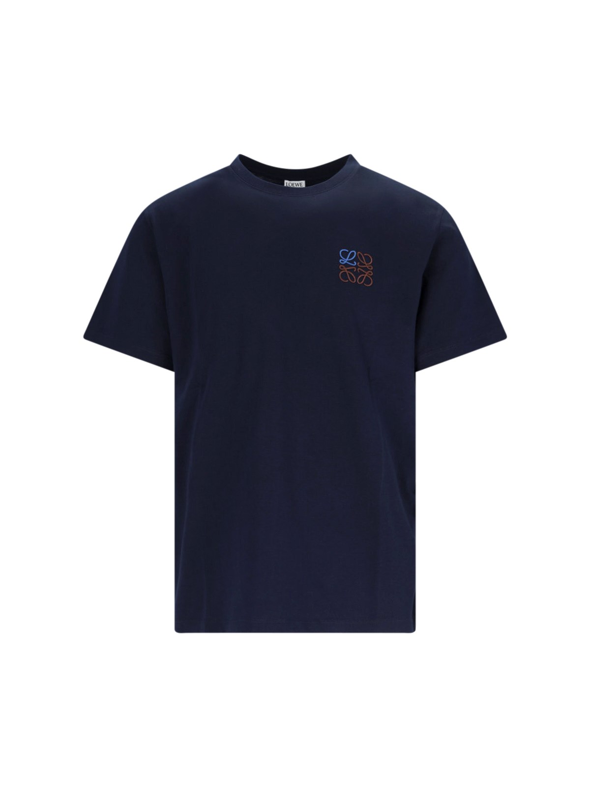 Loewe Logo T-shirt In Blue