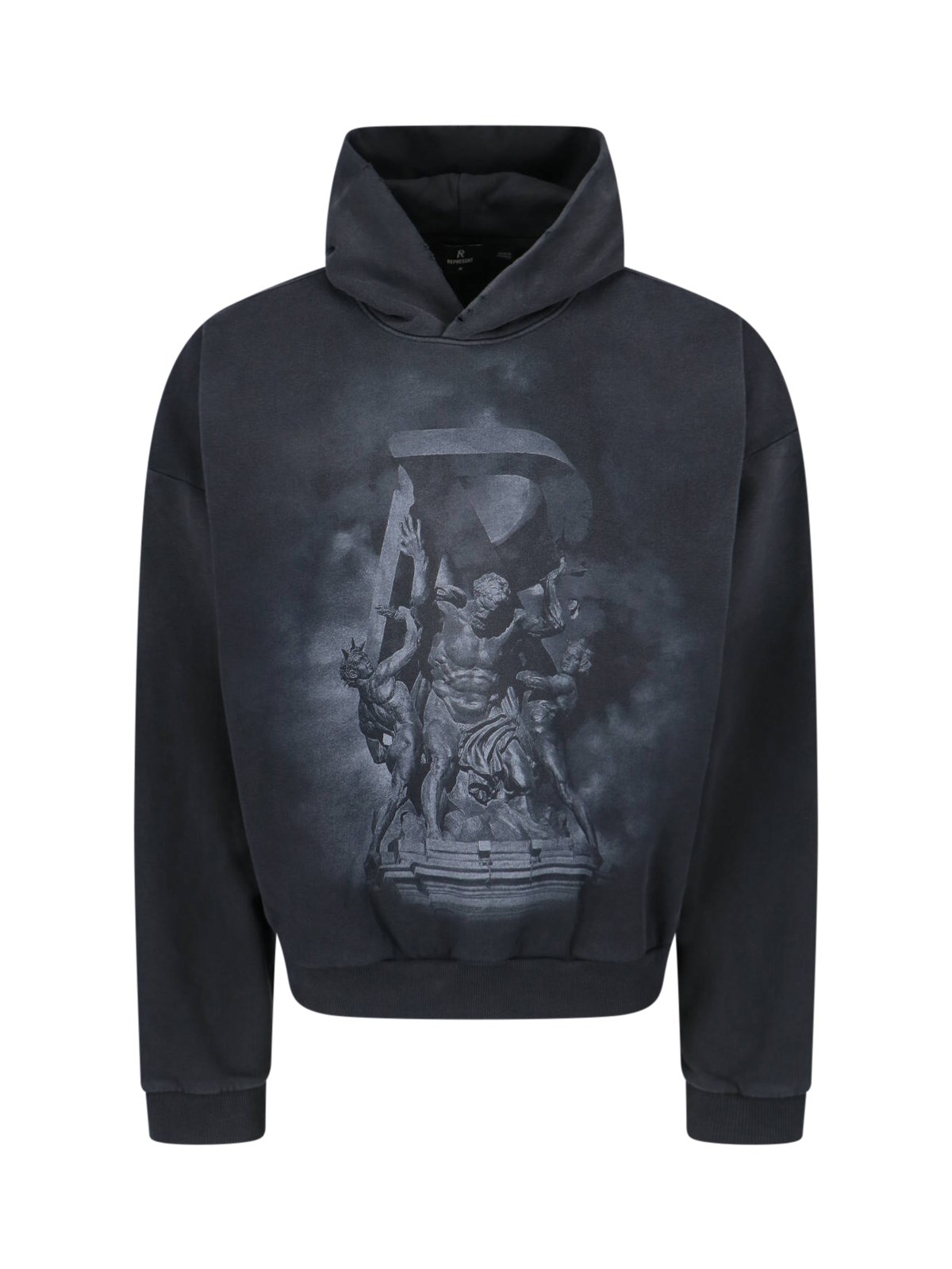 Shop Represent "atlas" Hoodie In Black  