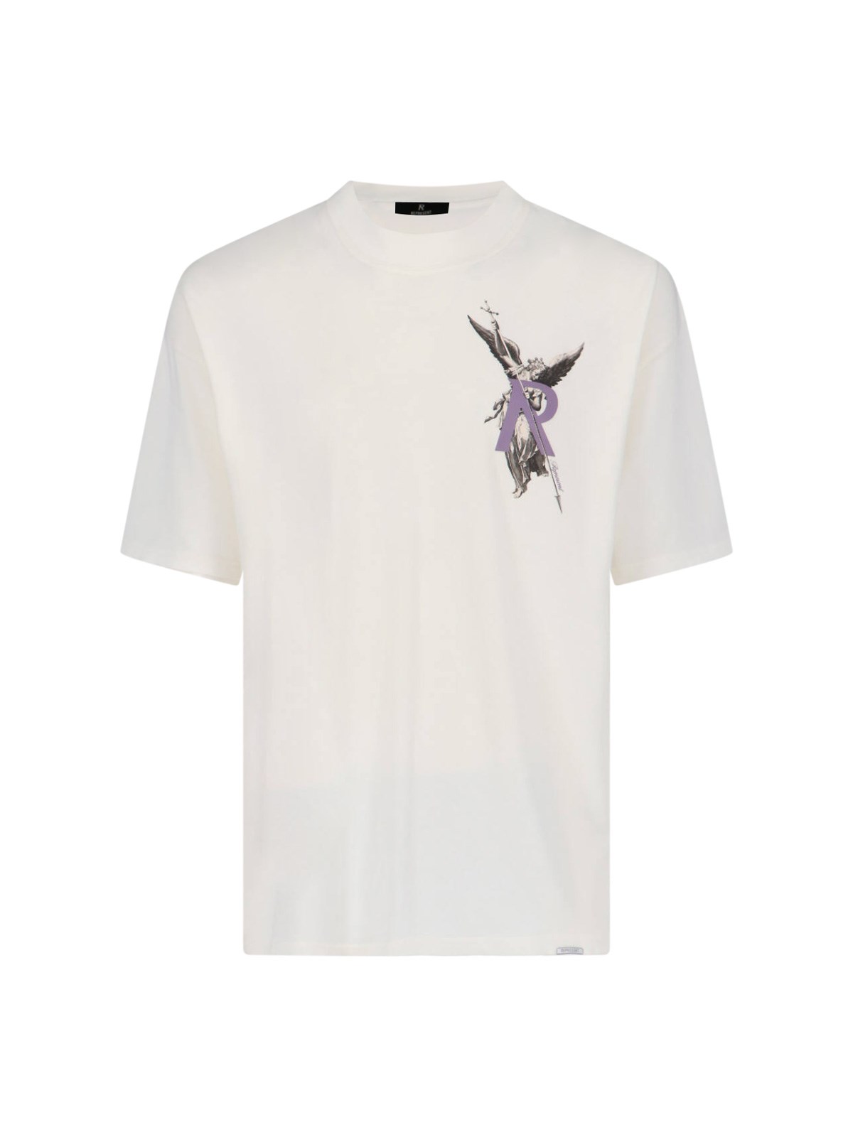 Shop Represent Logo T-shirt In White