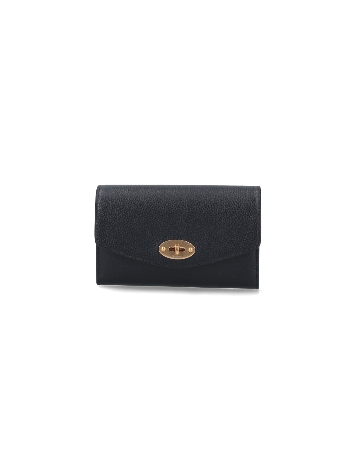 Shop Mulberry 'darley' Medium Wallet In Black  