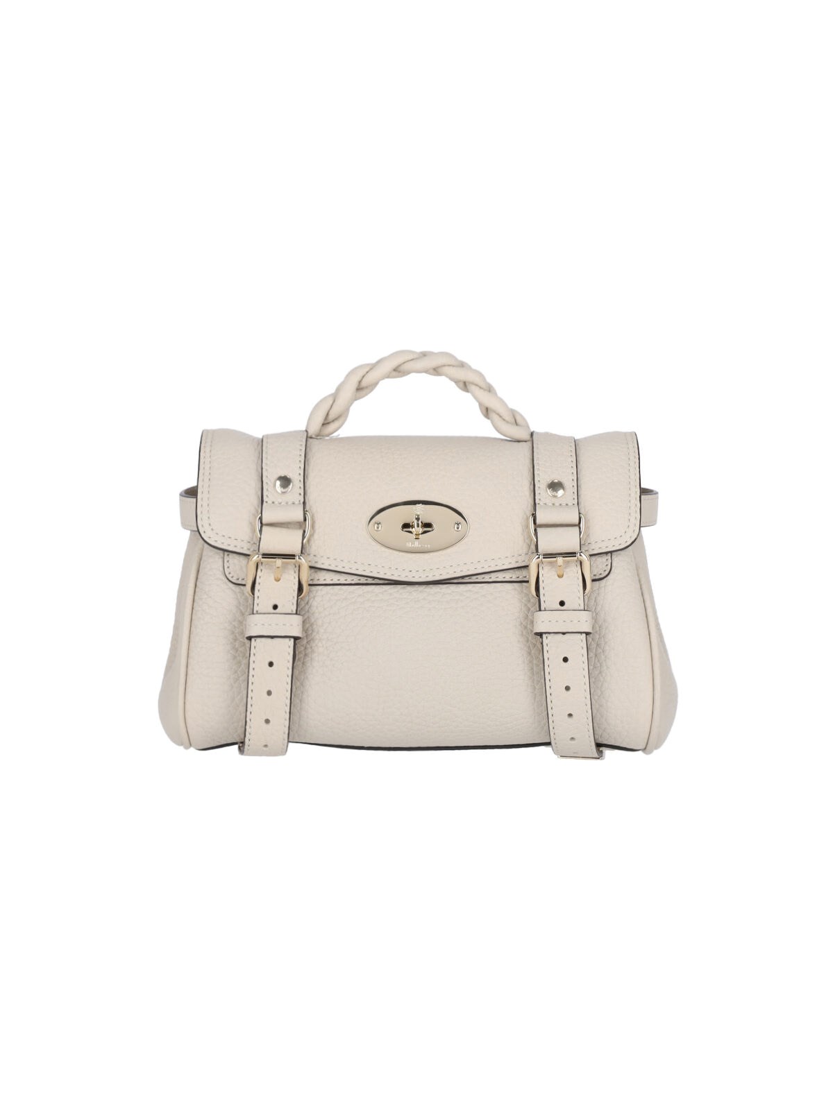 Shop Mulberry 'alexa' Mini Bag In White