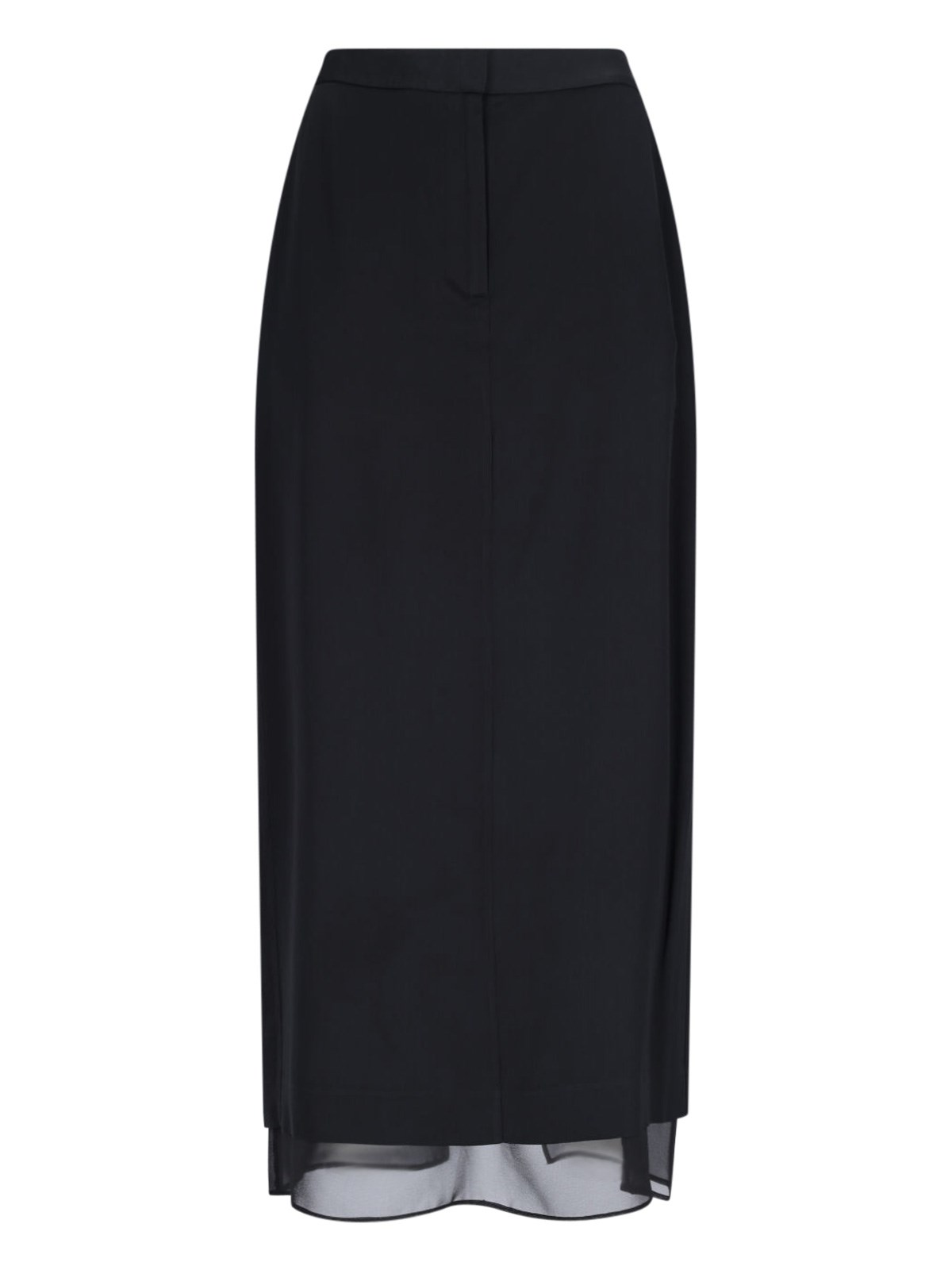 Calvin Klein Maxi Skirt In Black