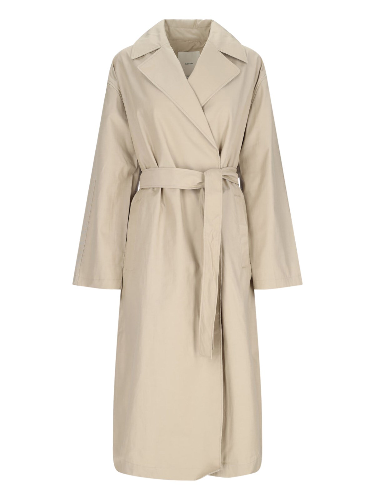 ジャケット・アウター JCPenney Beige Cotton Long JKT A 38-40 Women's Short Trench Coat - A New Day™ Tan 3X: Recycled
