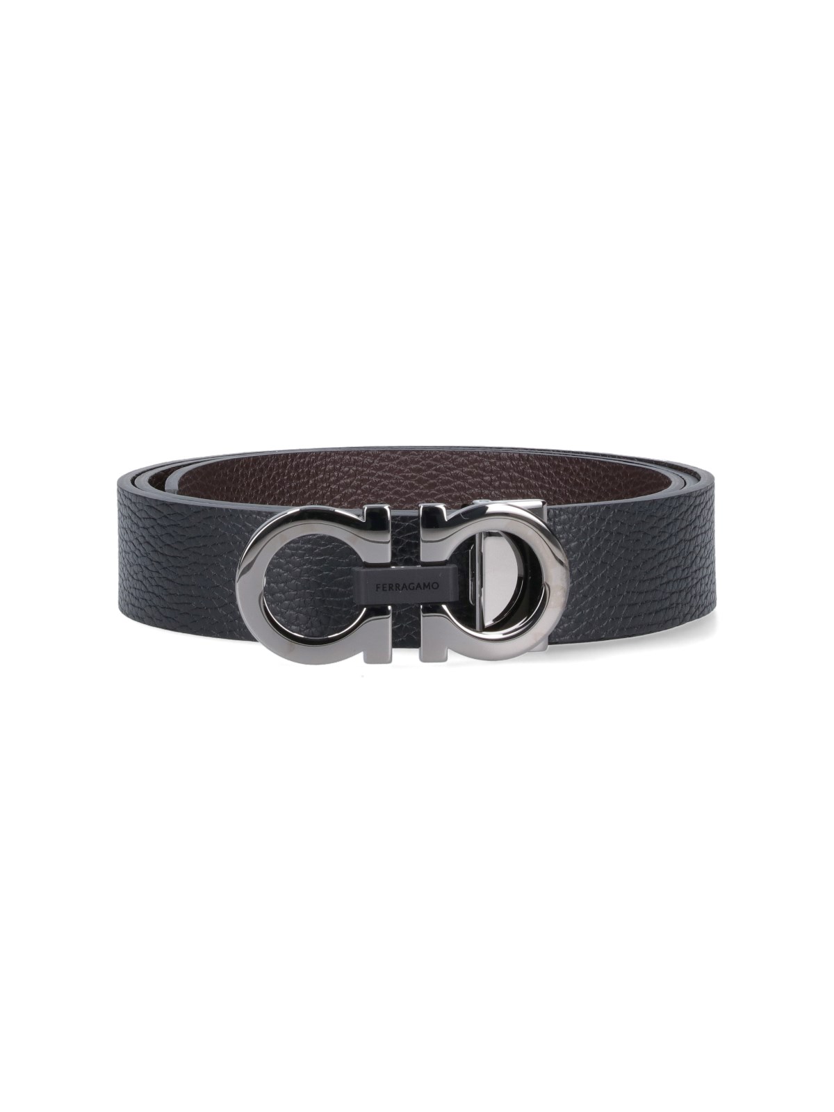 Ferragamo "Gancini" Reversible Belt