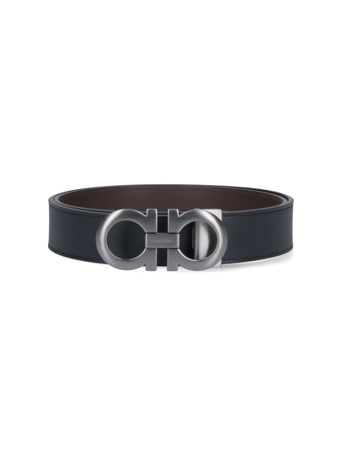 Ferragamo 'Gancini' Reversible Belt