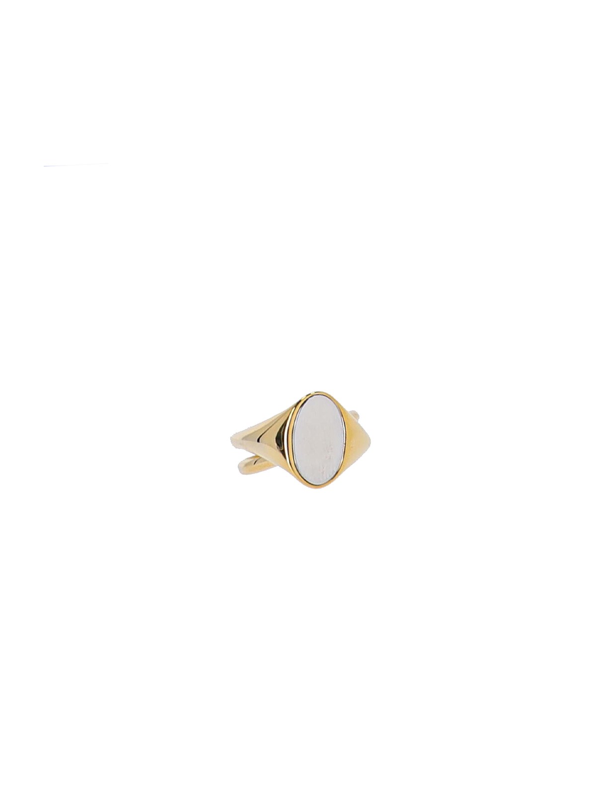Charlotte Chesnais "initial Signet" Ring In Gold