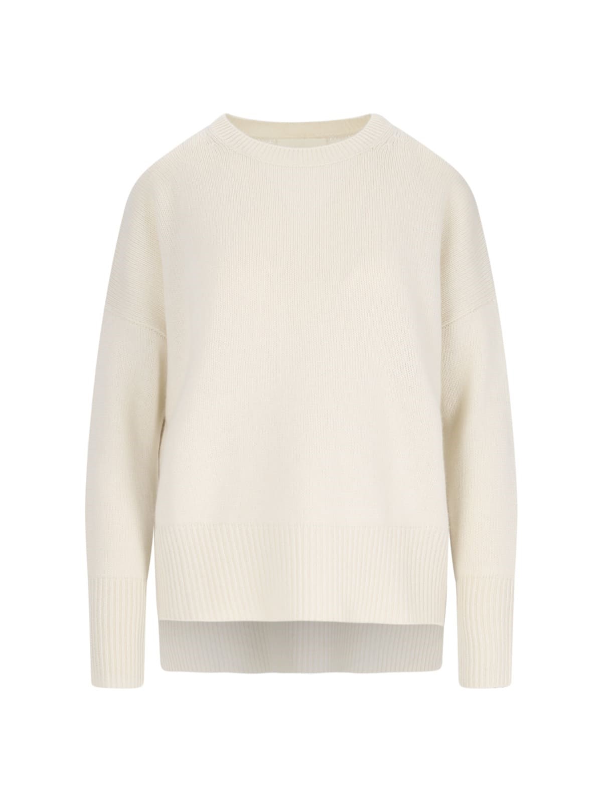 Shop Lisa Yang 'mila' Classic Sweater In Cream