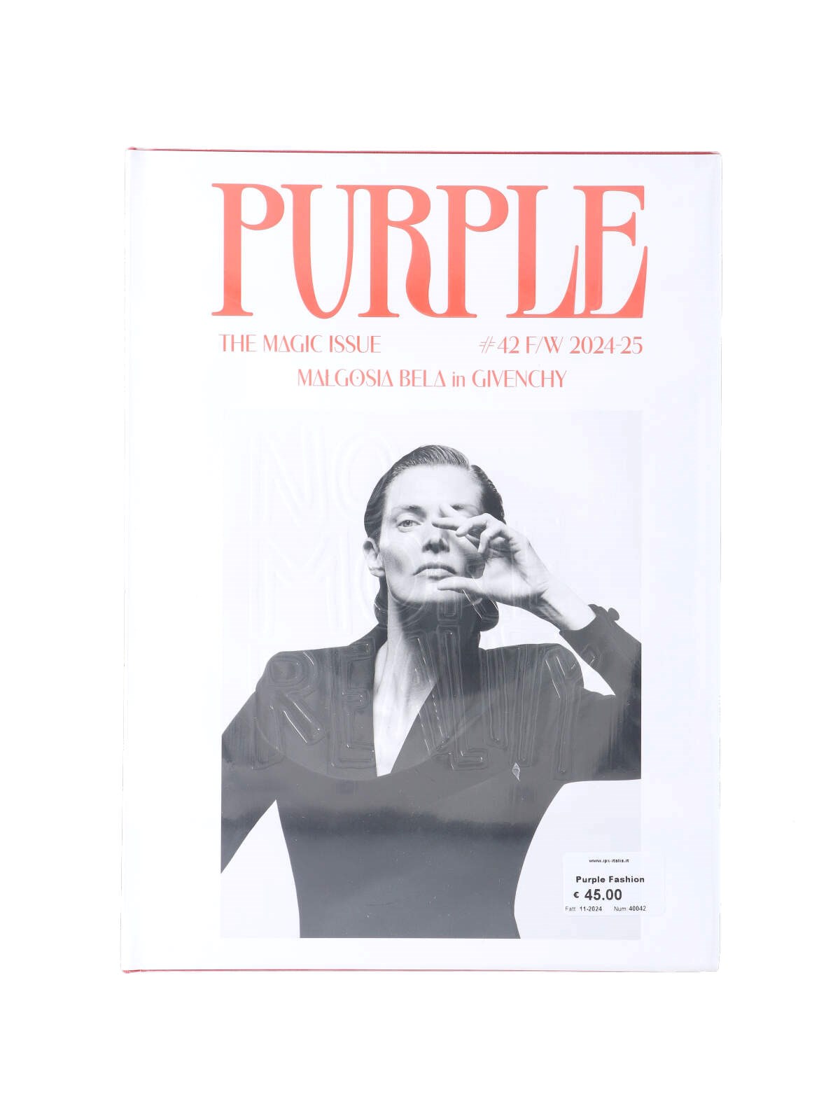 Magazine Purple  Issue 42 In Multi