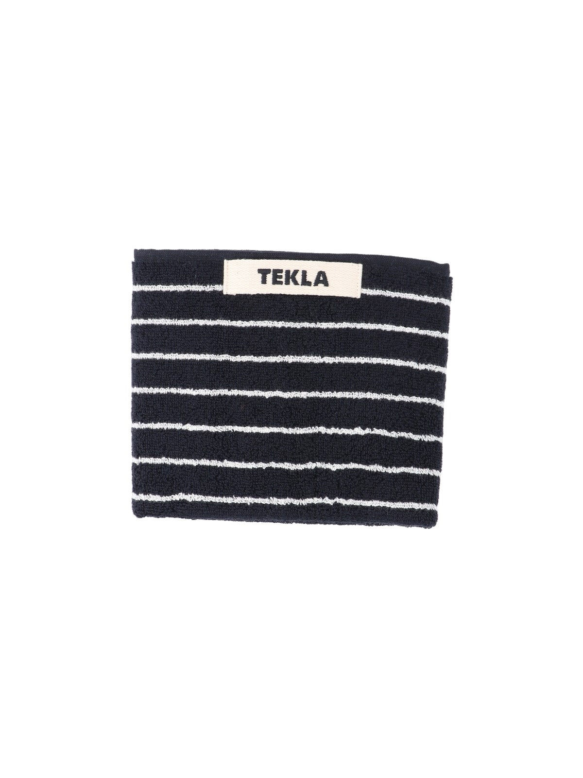 Shop Tekla Guest Towel In Black  