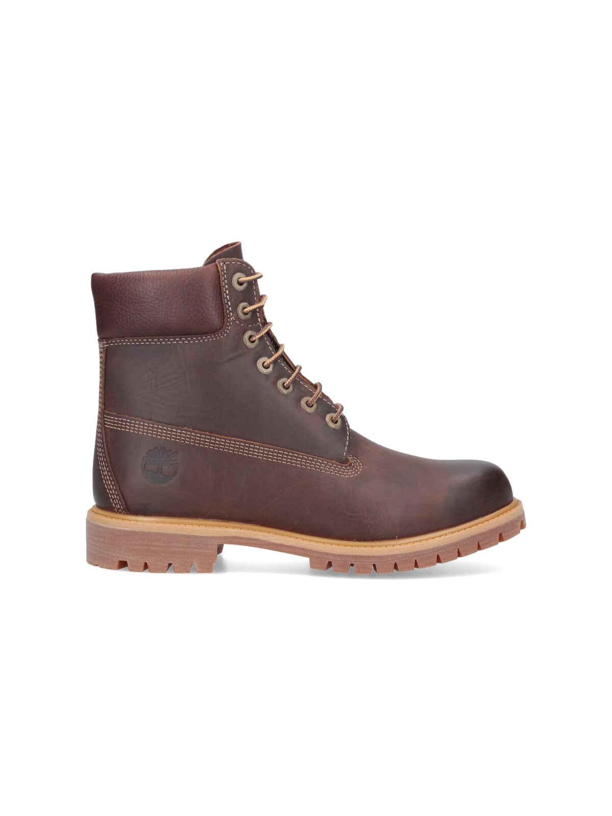 Shop Timberland Waterproof Boots "premium 6-inch" In Brown