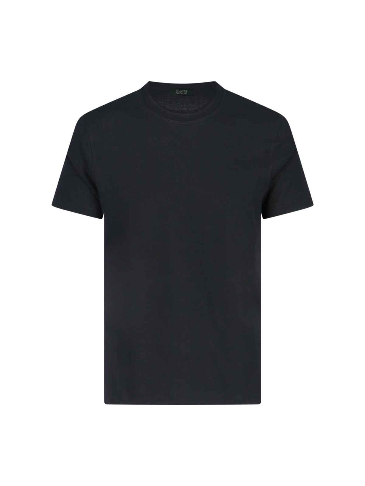 Shop Zanone Classic T-shirt In Black  