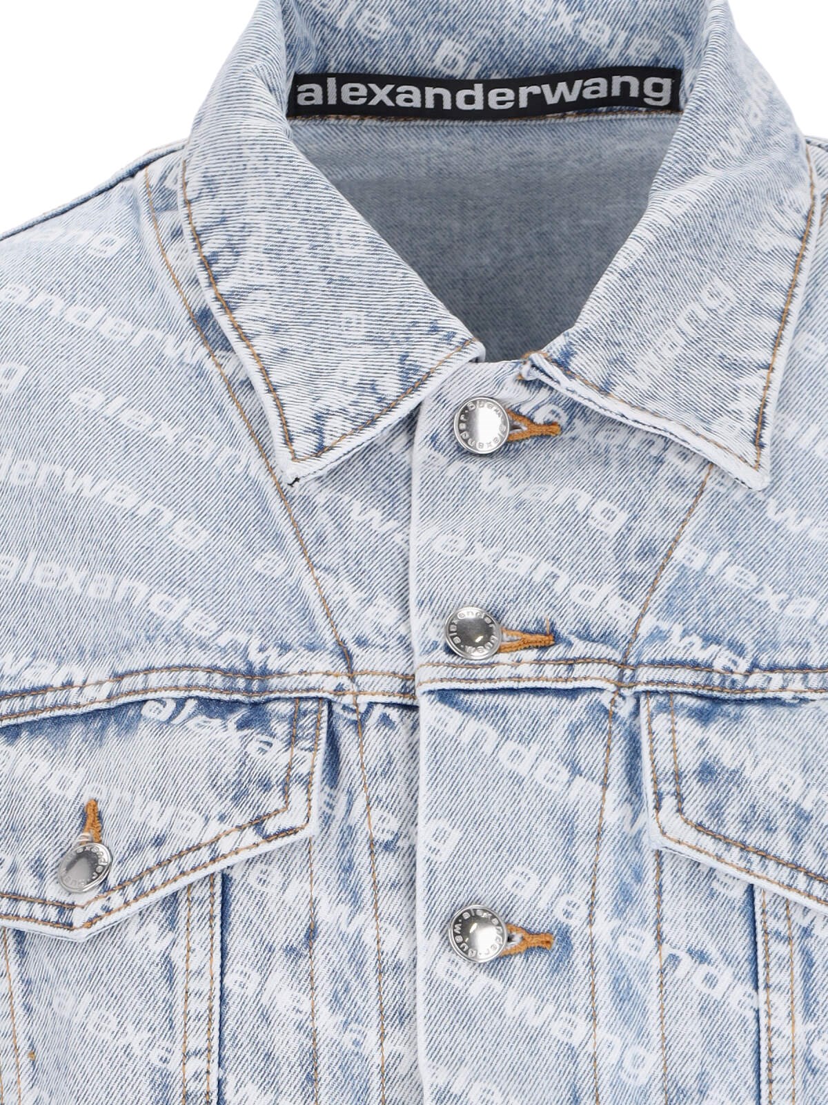 Alexander wang Denim logo jacket available on SUGAR - 175986
